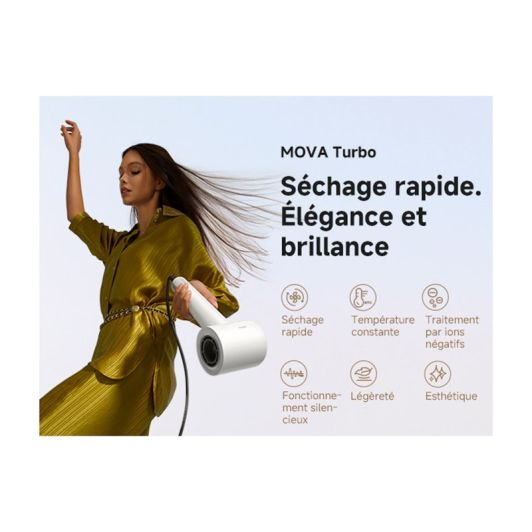 Sèche-Cheveux BLDC - MOVA TURBO 