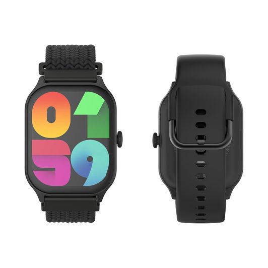 Montre connectée Echo Rainbow Mesh Noir - 2 Bracelets