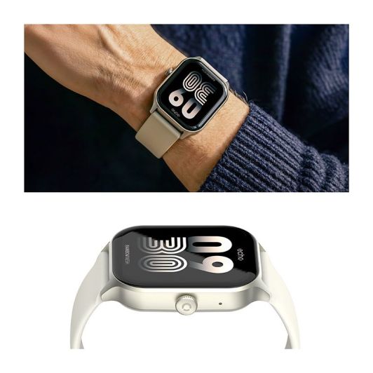 Montre connectée Echo Rainbow Mesh Blanche - 2 Bracelets