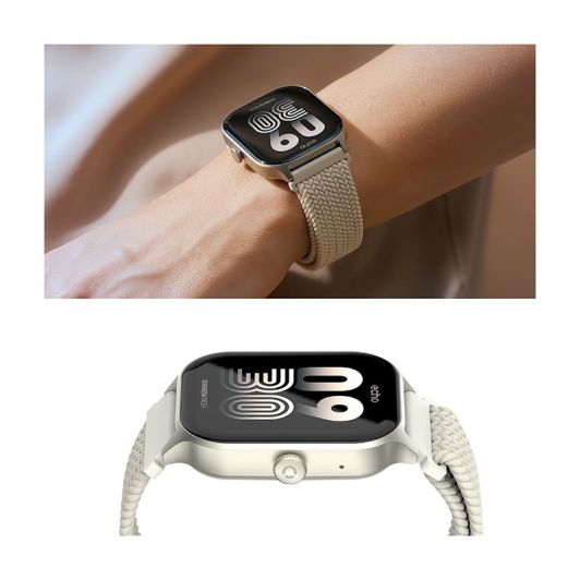 Montre connectée Echo Rainbow Mesh Blanche - 2 Bracelets