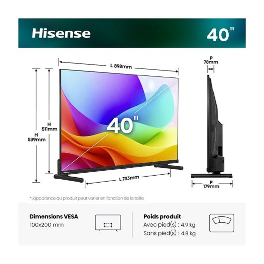 TV QLED 40