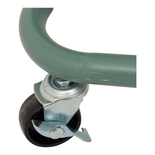Desserte métal 3 niveaux coloris vert