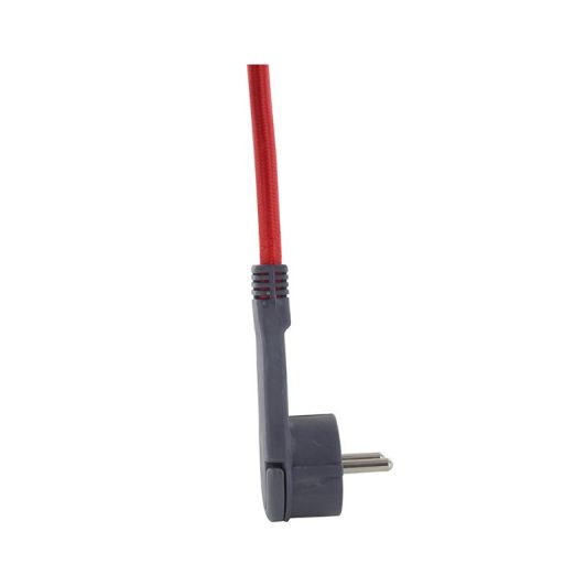 Multiprise CHACON 5 prises + 2 USB-A avec interrupteur Noire - Cable 1.5m