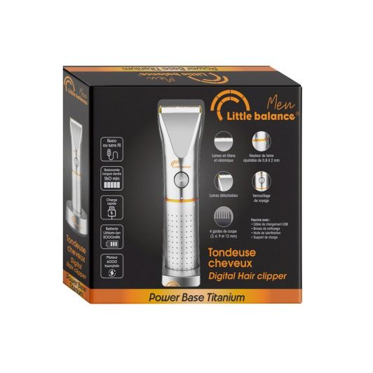 Tondeuse cheveux LITTLE BALANCE TITANIUM LB8898