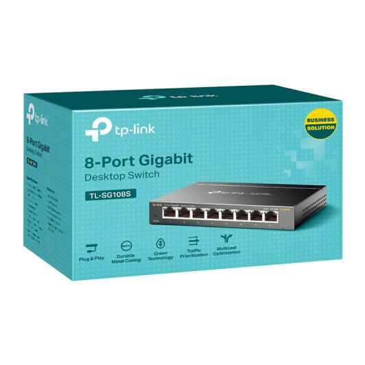 SWITCH TP LINK TL-SG108 8 ports 2.5Ghz