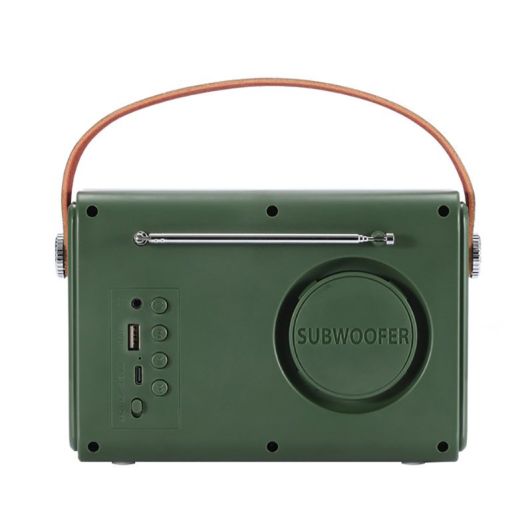 Radio HALTERREGO vintage vert