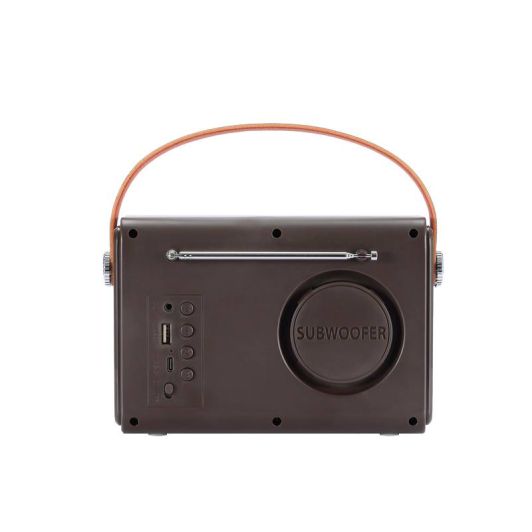 Radio HALTERREGO vintage marron