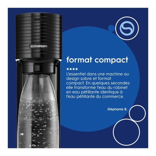 Appareil à soda SODASTREAM GAIA noir
