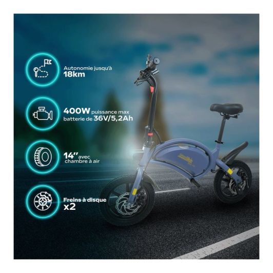 Draisienne URBANGLIDE Bike 140 Bleue