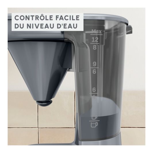 Cafetière MOULINEX FG1M1BBE0 PLAINO gris