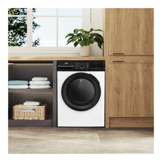 Lave-linge séchant 9 kg / 6 kg BEKO BM3DT49601W