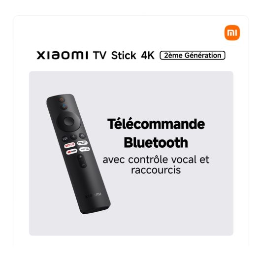 Passerelle multimédia XIAOMI 4K TV STICK OB6-EU