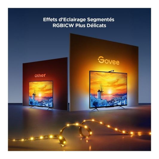 Ruban LED GOVEE TV Backlight caméra 55