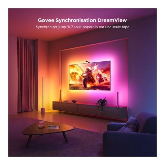 Ruban LED GOVEE TV Backlight caméra 55
