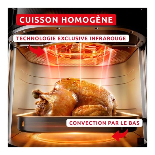  Friteuse sans huile MOULINEX Easy Fry Infrared 7L