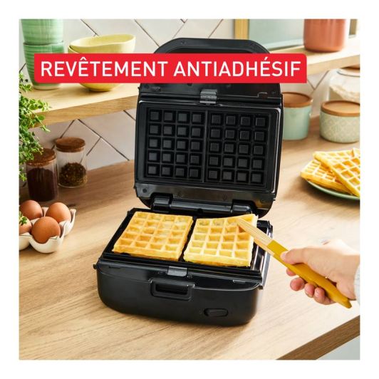 Gaufrier TEFAL + Croque-monsieur Snack collection - SW863J