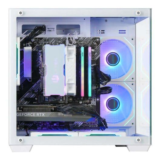 Unité centrale Gamer LYTEK BLANC-R5/16Go/480Go/RTX5050-6Go/W11-Reconditionné Grade A+
