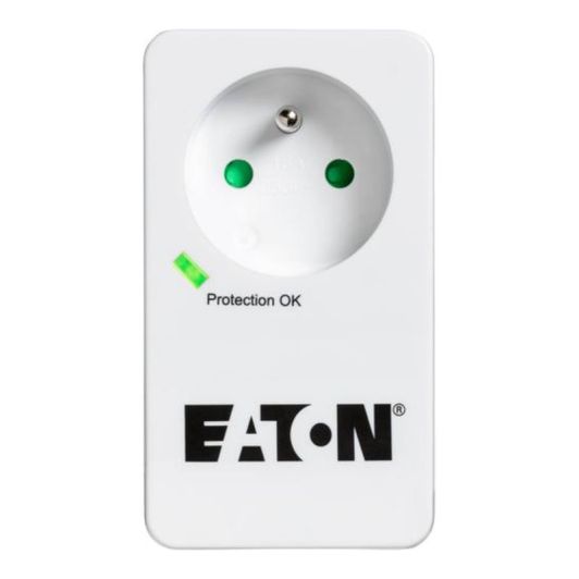 Prise parafoudre EATON PB1F Blanche
