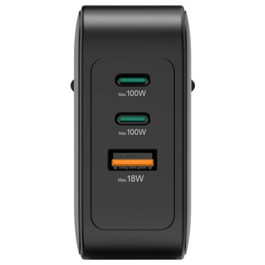 Chargeur secteur PC PORTABLE/SMARTPHONE 100W HAMA 2 USB-C + 1 USB-A