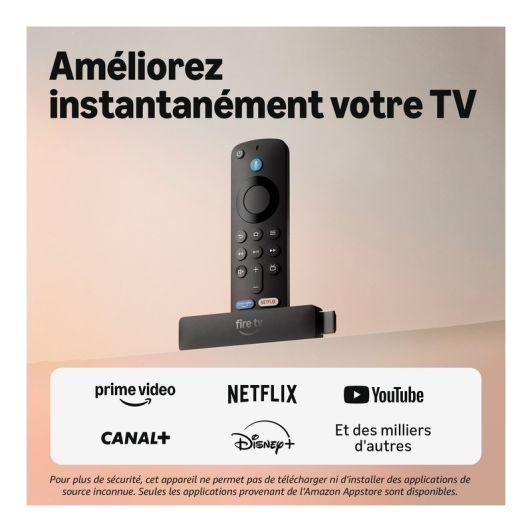Passerelle multimédia AMAZON Fire TV Stick HD (2e génération)