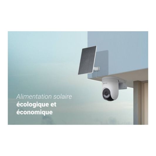 Caméra de surveillance EZVIZ HB8 Lite + panneau solaire