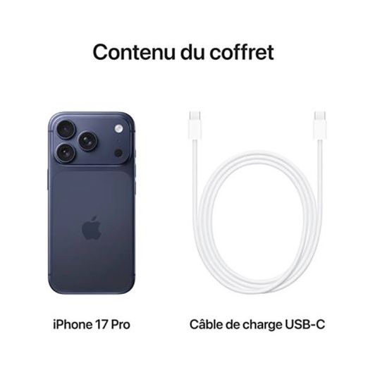APPLE iPhone 17 Pro 256Go Bleu