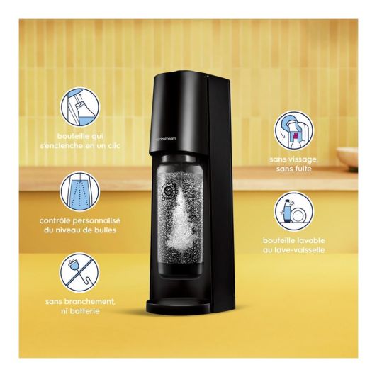 Appareil à soda SODASTREAM CLASSIC noir