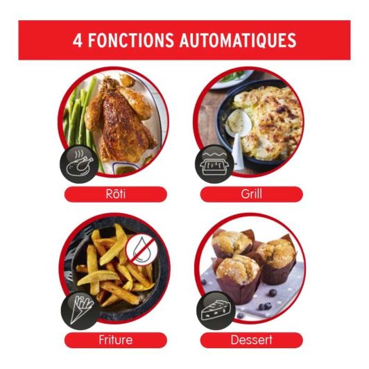 Couvercle RECONDITIONNE MOULINEX COOKEO EXTRA CRISP