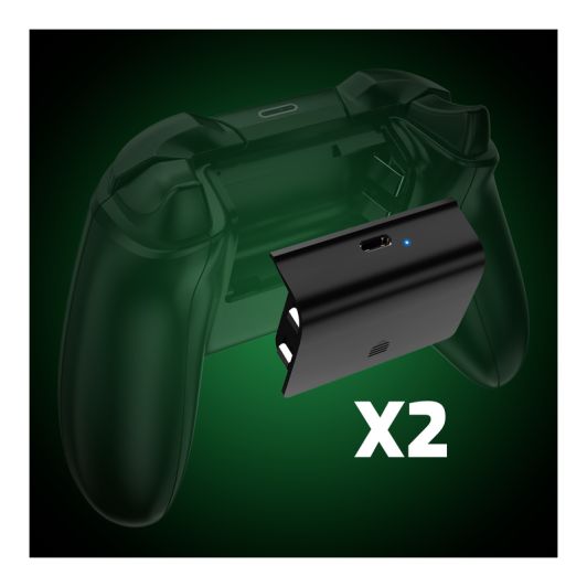 Lot de 2 batteries ONLAN pour manette Xbox 