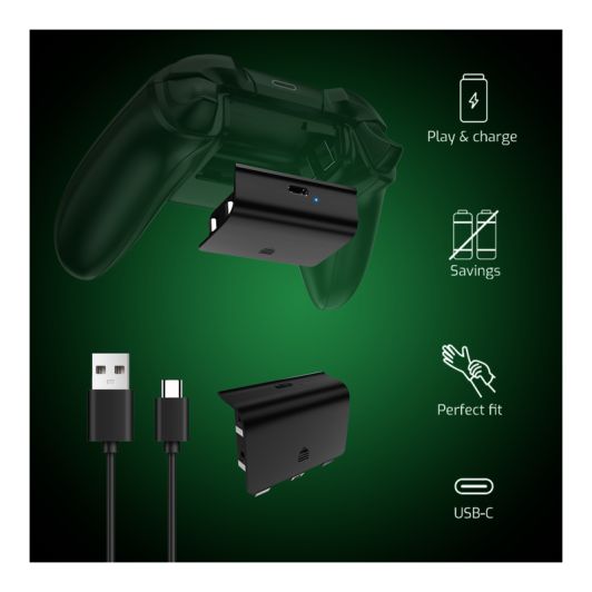 Lot de 2 batteries ONLAN pour manette Xbox 