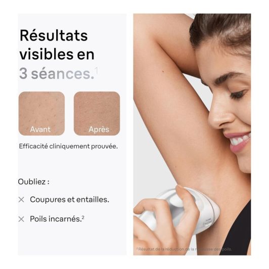 Epilateur à lumière pulsée BRAUN SILK EXPERT PRO 3 - PL3136