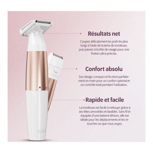 Tondeuse bikini WAHL Trim & Shave