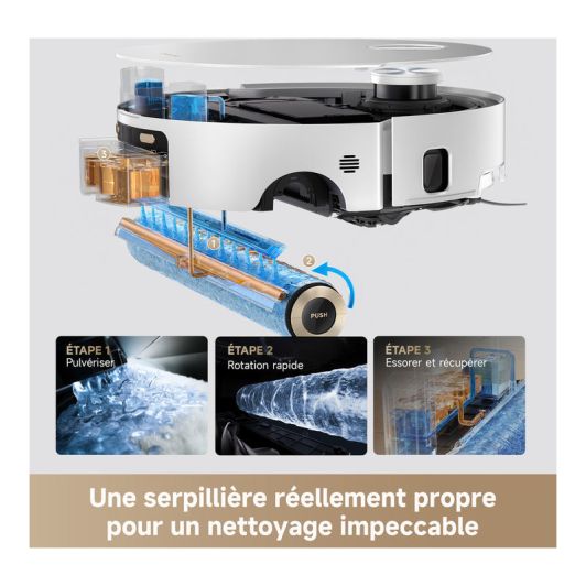 Aspirateur robot DREAME AQUA 10 ROLLER AE