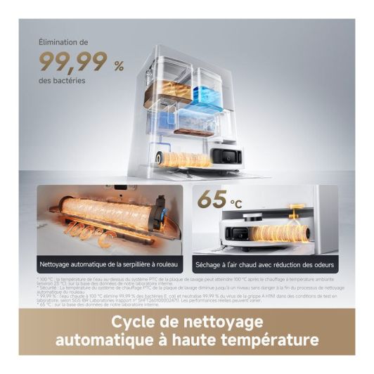 Aspirateur robot DREAME AQUA 10 ROLLER AE