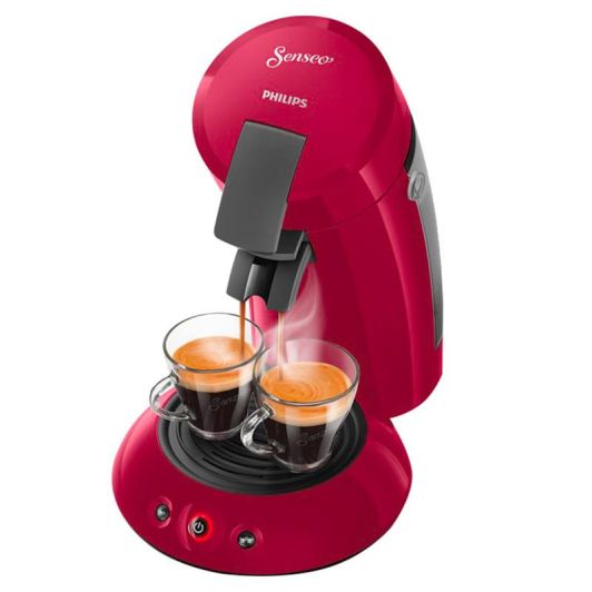 Cafetière senseo PHILIPS HD6553/81 rouge