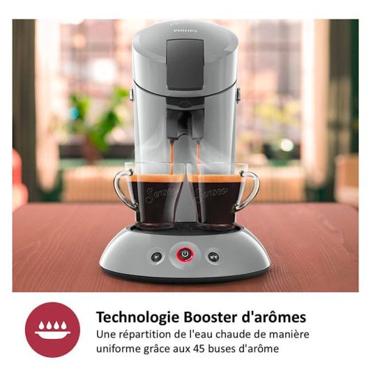 Cafetière Senseo PHILIPS HD6553/71 grise