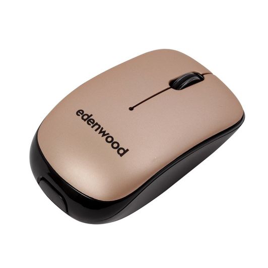 Souris sans fil Mini 2 capots silencieuse EDENWOOD MMSBG01