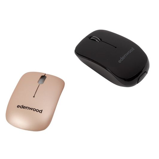 Souris sans fil Mini 2 capots silencieuse EDENWOOD MMSBG01