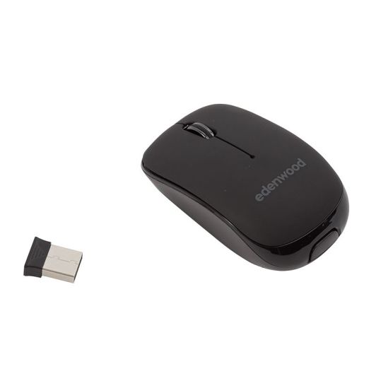 Souris sans fil Mini 2 capots silencieuse EDENWOOD MMSBG01