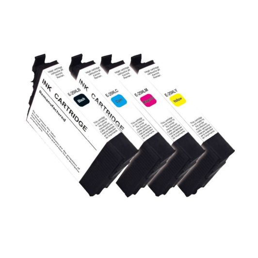Cartouche d'encre ELECTRO DEPOT compatible Epson E 2995 XL noir et couleurs - Fraise