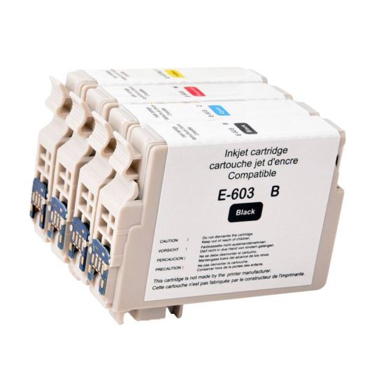Cartouche d'encre ELECTRO DEPOT compatible Epson E 603 pack noir et couleurs - Etoile de mer