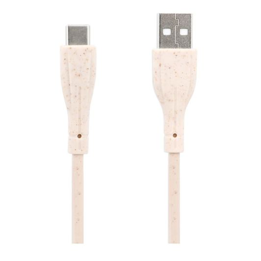 Câble éco USB-C / USB EDENWOOD 1M Beige
