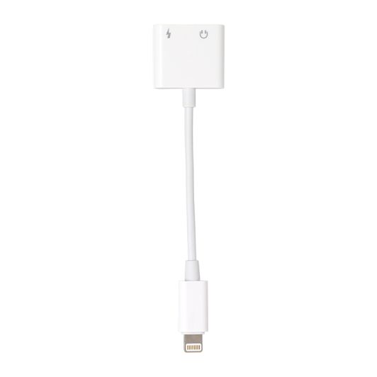 Adaptateur Lightning / Lightning  et Jack EDENWOOD Blanc
