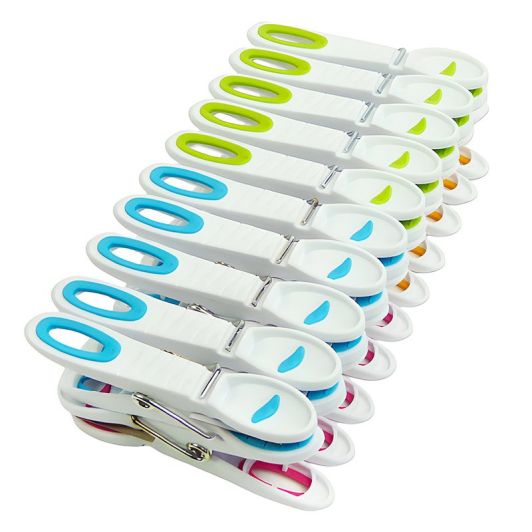 Pinces a linge x20 bimatière 