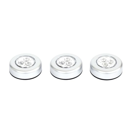 Lot de 3 Spots lumière JE CHERCHE UNE IDEE Push&Light 