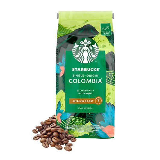 Café grains STARBUCKS Colombia origin 450 G pour broyeurs et robots café