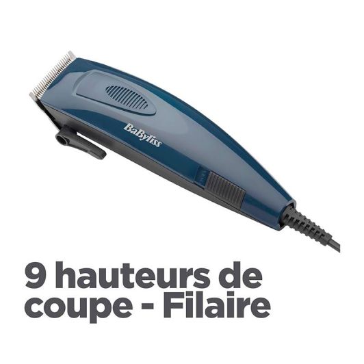 Tondeuse cheveux BABYLISS FILAIRE E695E