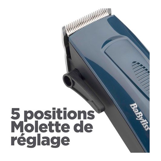 Tondeuse cheveux BABYLISS FILAIRE E695E