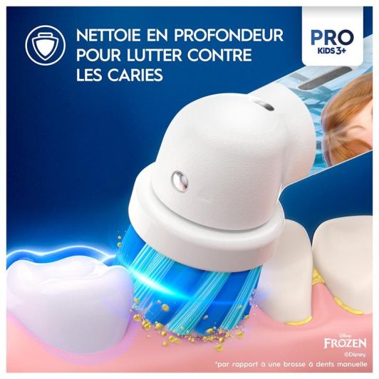 Brosse à dents électrique ORAL-B PRO KIDS Reine des neiges
