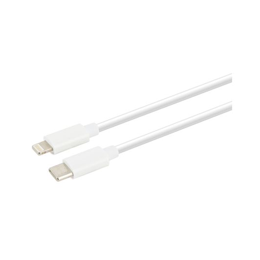Câble USB-C / Lightning EDENWOOD 1M Blanc